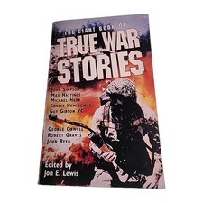 Giant Book of True War Stories Jon Lewis 1996 Paperback Book