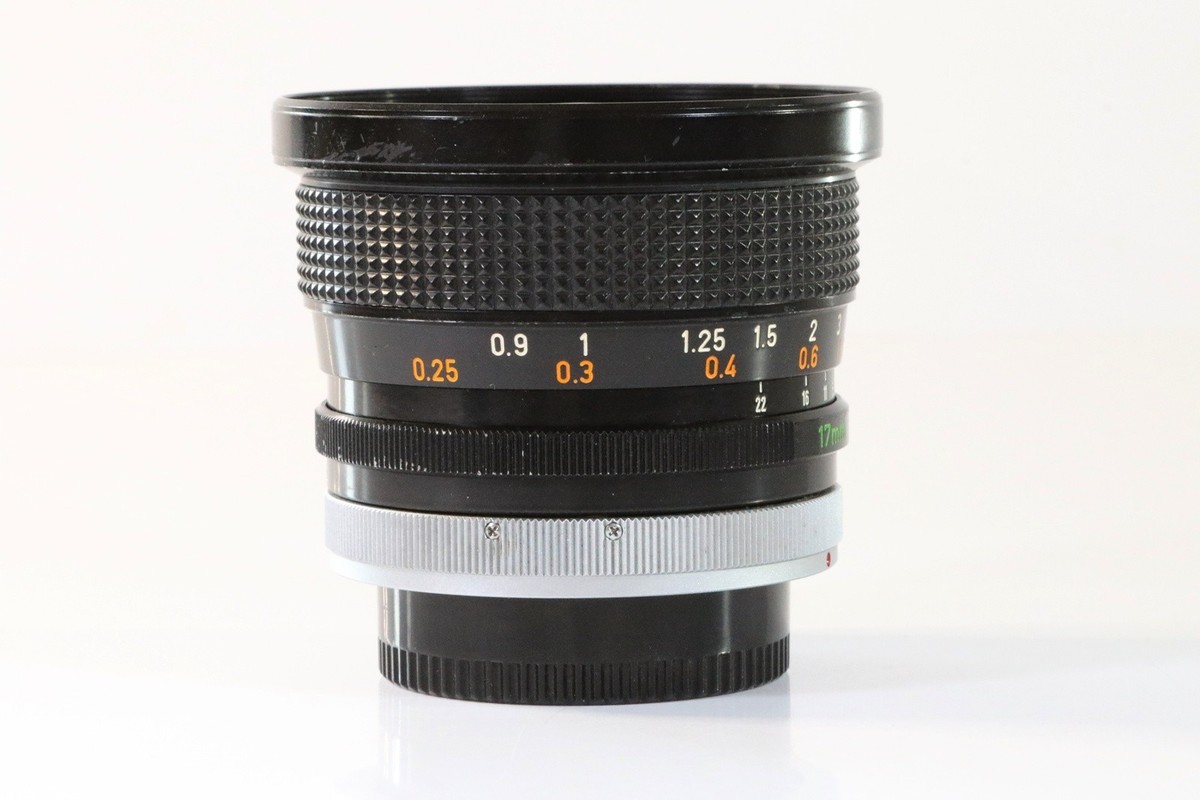 CANON FD 17mm F4 [Rare Early Model, S/N 12xxx, No SSC Marking O