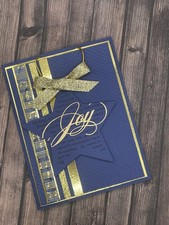 Stampin Up Christmas Card Kit - Joy, Let Earth Receive Her King, Star, Music