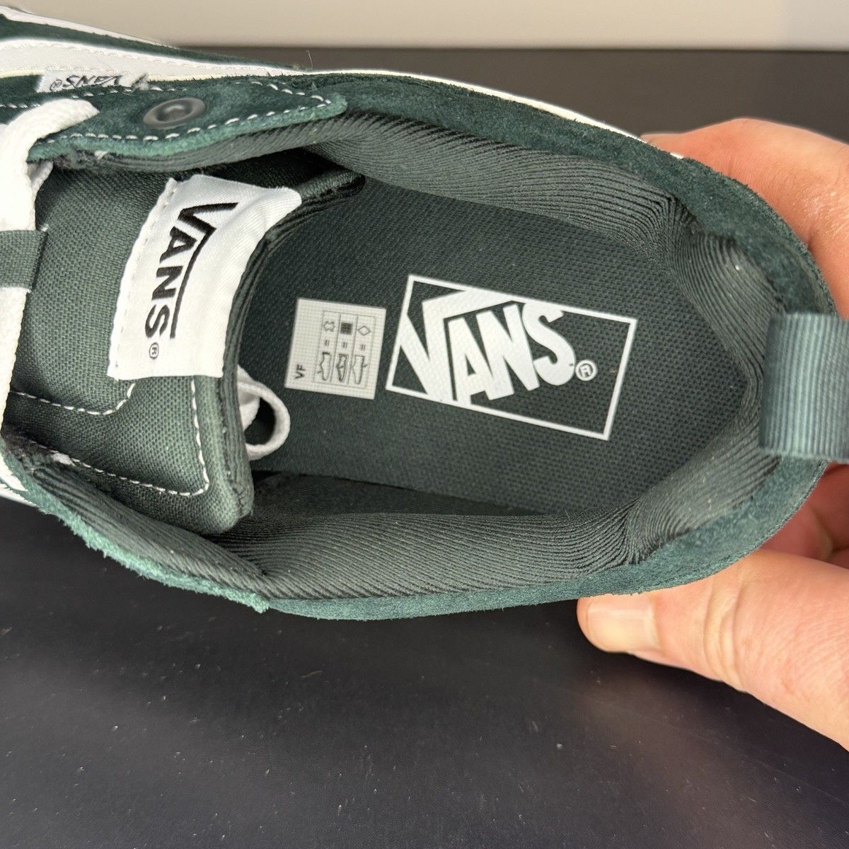 Vans Filmore Suede Scarab Dark Green White Men\'s Size 11 NWOB 2024 Release Vans Men main image 3