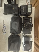 4 x Old Hand held Cameras, Minolta, Ninoka, Concord.