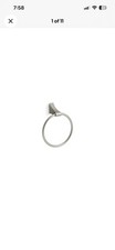 KOHLER Katun Bathroom Hand Towel Ring in Vibrant Brushed Nickel K-R26119-BN