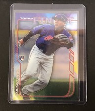 2014 Jose Ramirez Topps Finest #81 Rookie Card RC Cleveland Indians Mint. rookie card picture