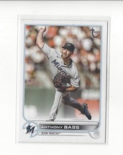 2022 Topps Update Vintage Stock #US227 Anthony Bass Marlins /99 