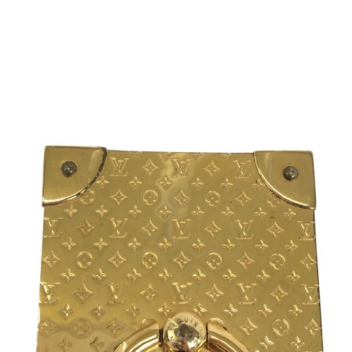 LOUIS VUITTON Bague Téléphone Monogramme Coffre M63145 Bague Smartphone LV - Photo 5 sur 10