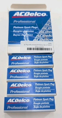 #ad 4 AC Delco Professional Platinum Spark Plugs OEM Part # 41 962 $19.89