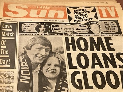 The Sun Newspaper 1979. Page 3 girl Carol Dwyer. Shirley Anne field. The Nolans