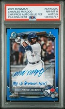 2025 Bowman 1st #CPA-CMA Charles McAdoo “My 1st Bowman” Auto Blue Jays