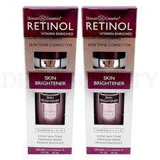 Skincare Cosmetics Retinol Vitamin Enriched Skin Brightener 1oz Lot of 2