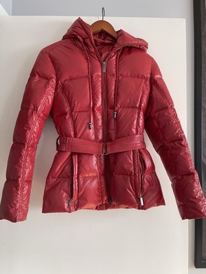 ADD Luxury Down Jacket Red Size 2 In An Excellent Condition