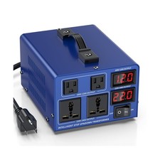 2000 watt Voltage Conversion Transformer Heavy-Duty Step-up/Step-Down AC 110V...