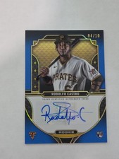 2022 Topps Triple Threads Blue #RA-RCA Rodolfo Castro Rookie Auto /10 (RC, AU)