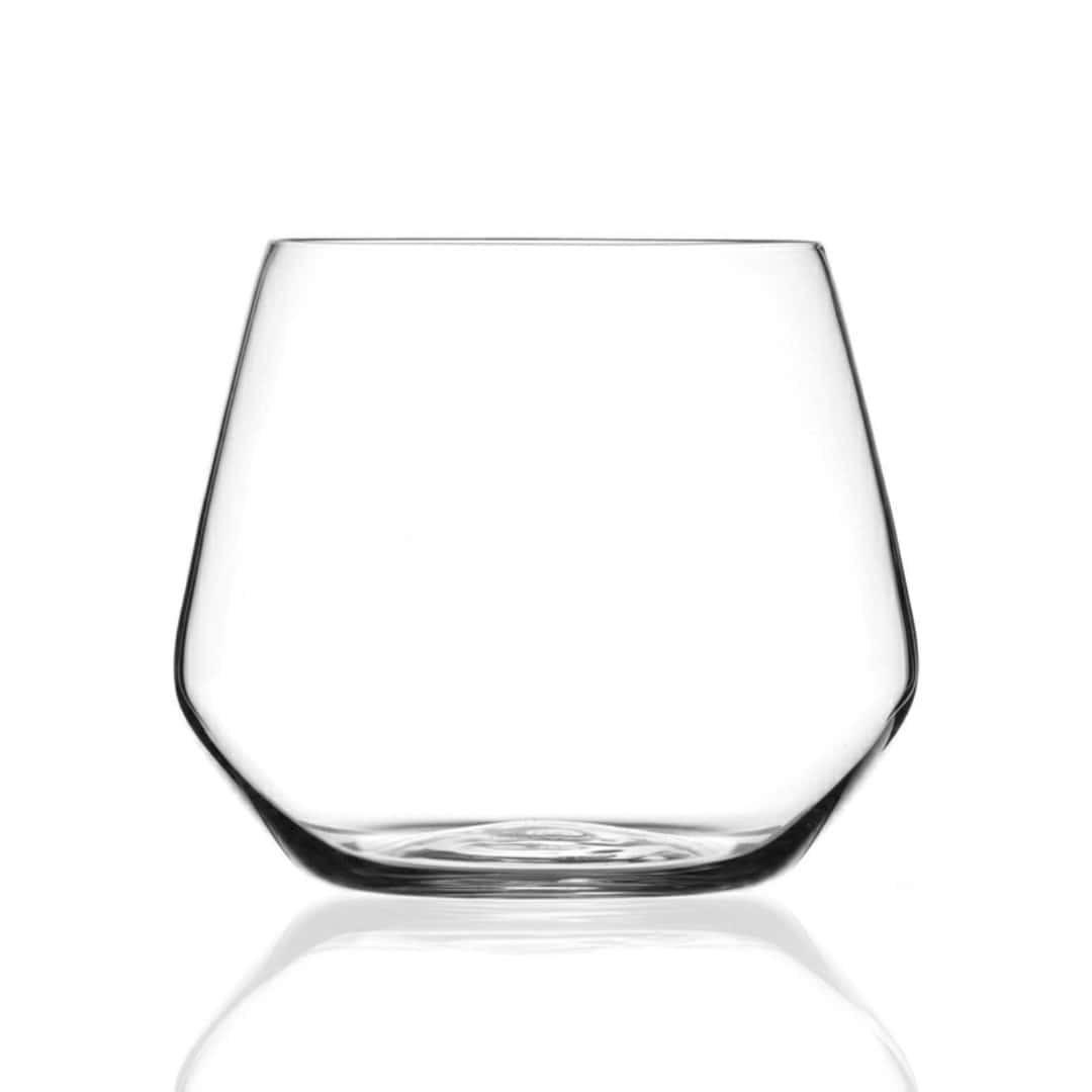 Set Of 6 Water Drink Glasses ARIA 55 CL In Eco Crystal RCR For Restaurant