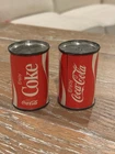 Vintage Coca-Cola Can Salt & Pepper Shakers