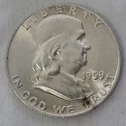 1959 Franklin Half Dollar FBL in BU Condition