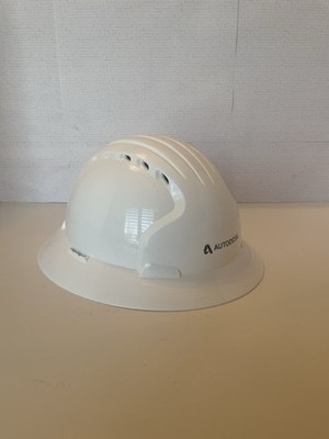 JSP Evolution Deluxe 6161V Full Brim Vented Hard Hat HDPE Shell Type 1 Class C