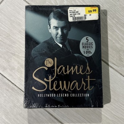 James Stewart: Hollywood Legend Series (DVD, 5-Disc Set) New Sealed