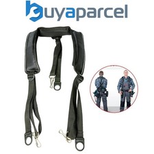 Black Super Heavyweight Support Tool Belt Braces Fit Makita Dewalt Bosch Belts