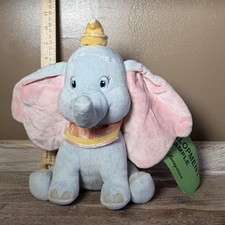 Disney Store Dumbo Plush Stuffed Animal Small Gray Elephant Development Sample