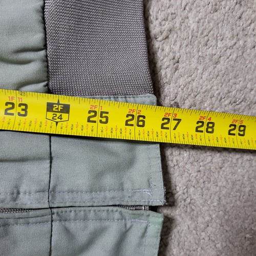 Vintage Harrington Jacket Mens L Gray Taupe Saddlebred 90s Chin Strap Full Zip - Picture 9 of 10
