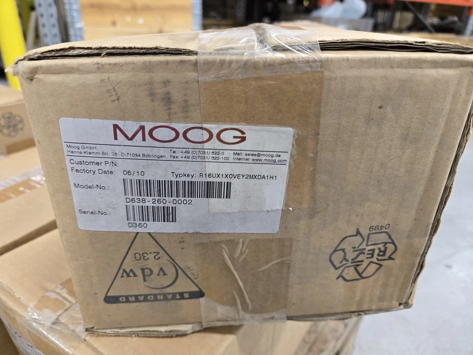 Moog D638-260-0002 Servo valve CAN + Profibus DP - Bild 3 von 3