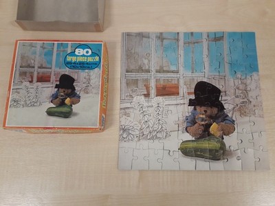 Whitman 7731 Vintage Paddington Bär Puzzle 80 Teile 1975, BBC