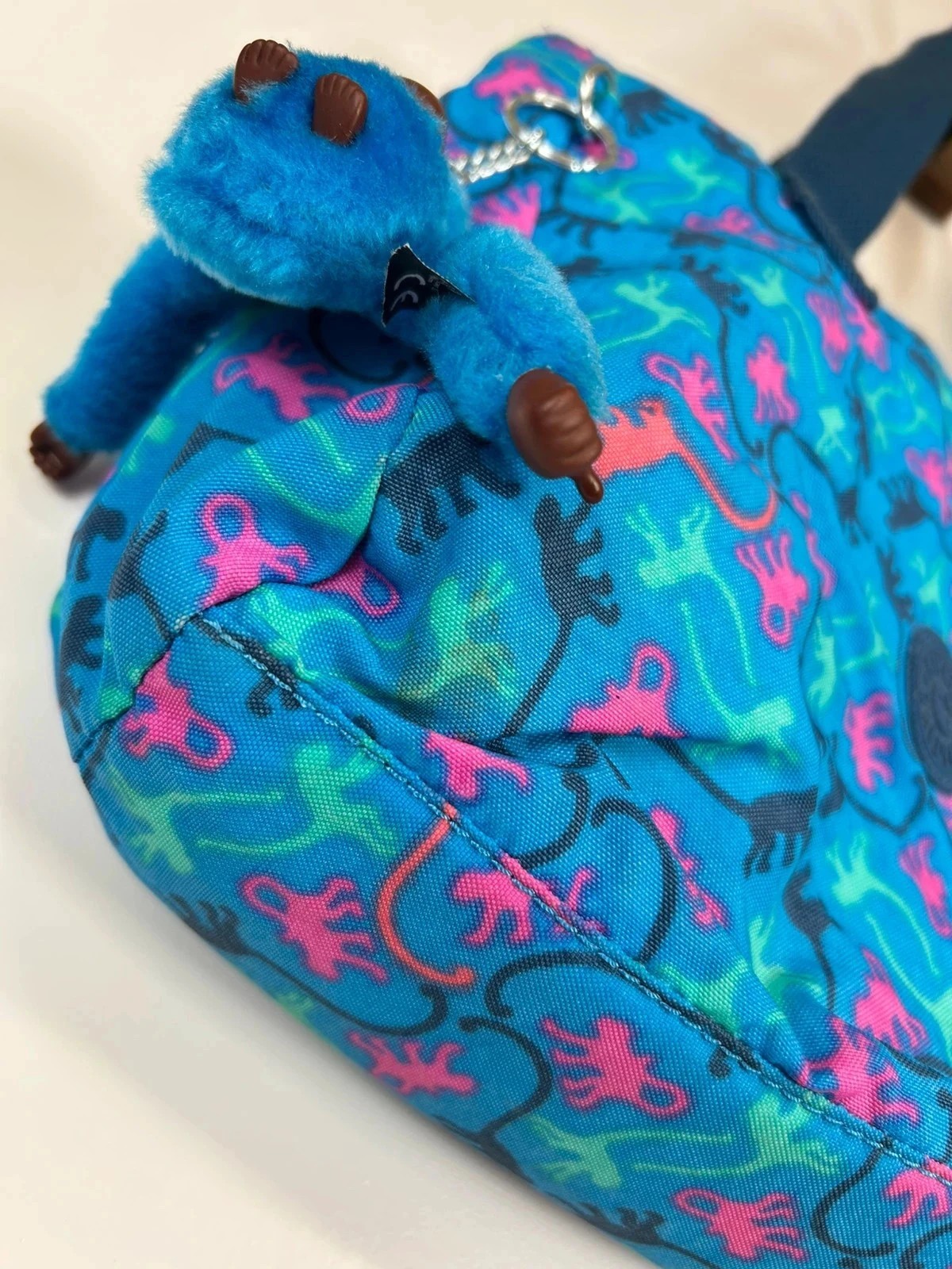 Kipling Blue Hand/Shoulder Multi Compartment bag … - image 2