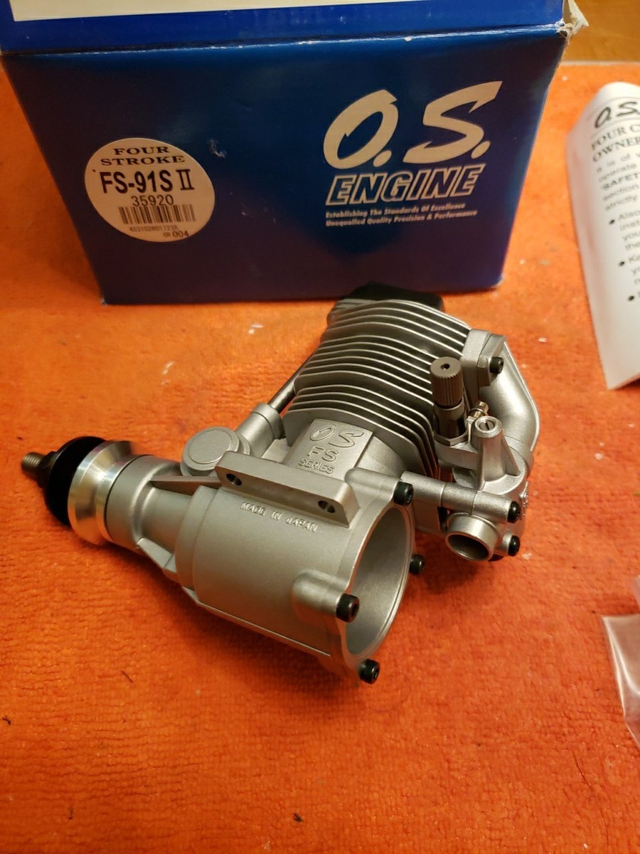 OS FS-91S II エンジン O.S. FS-91S-II .91 Four Stroke Glow Engine [OSM35920