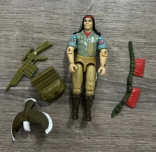 G.I. Joe ARAH 1984 Spirit Loose Complete Vintage GI JOE (Freedom Intact Talons!)