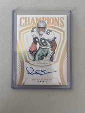 2025 Panini Flawless Champions Auto Michael Irvin #CH-MIB /25 Cowboys NFL