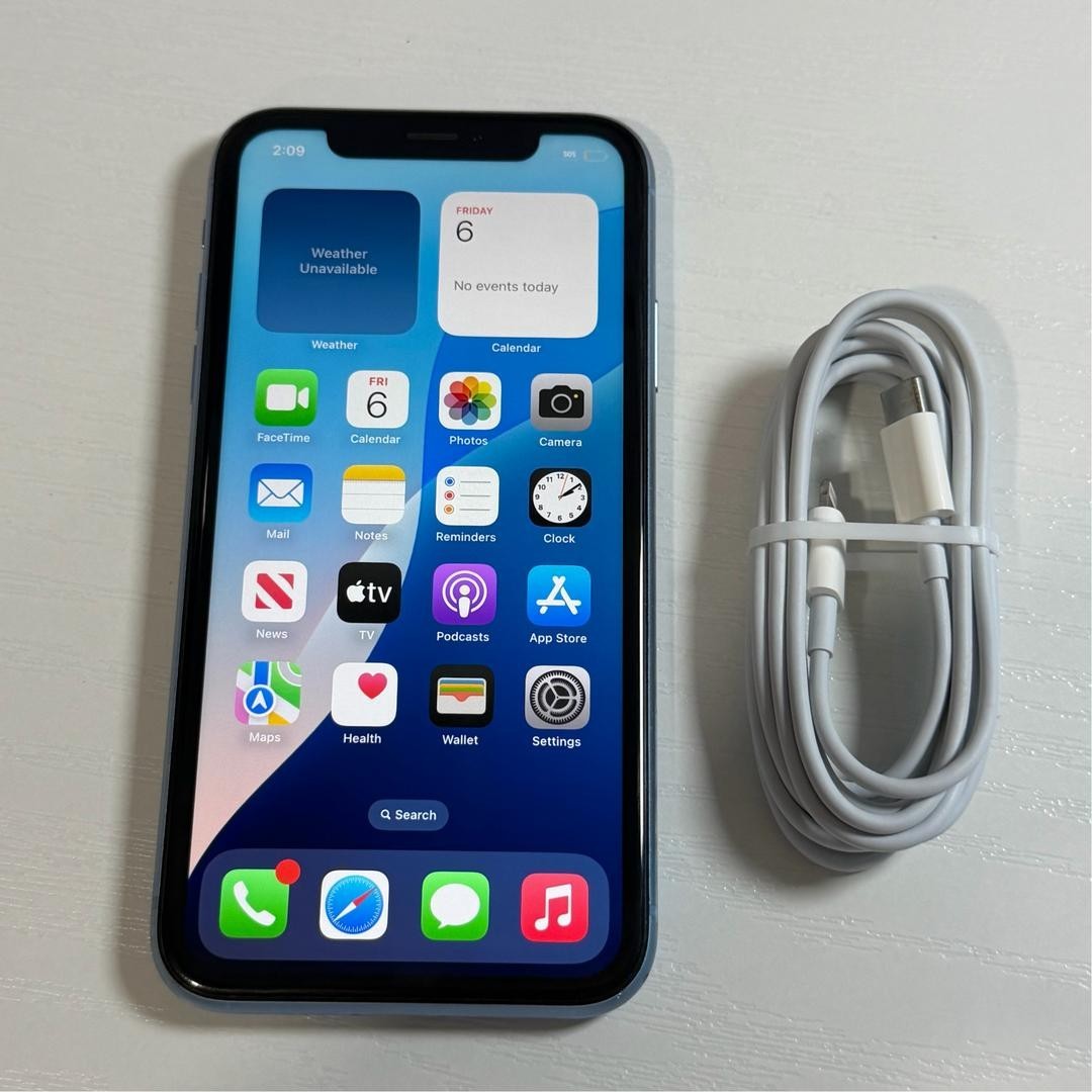 Apple iPhone XR - 64 Gb (Factory Unlocked) Blue - Smartphone | eBay