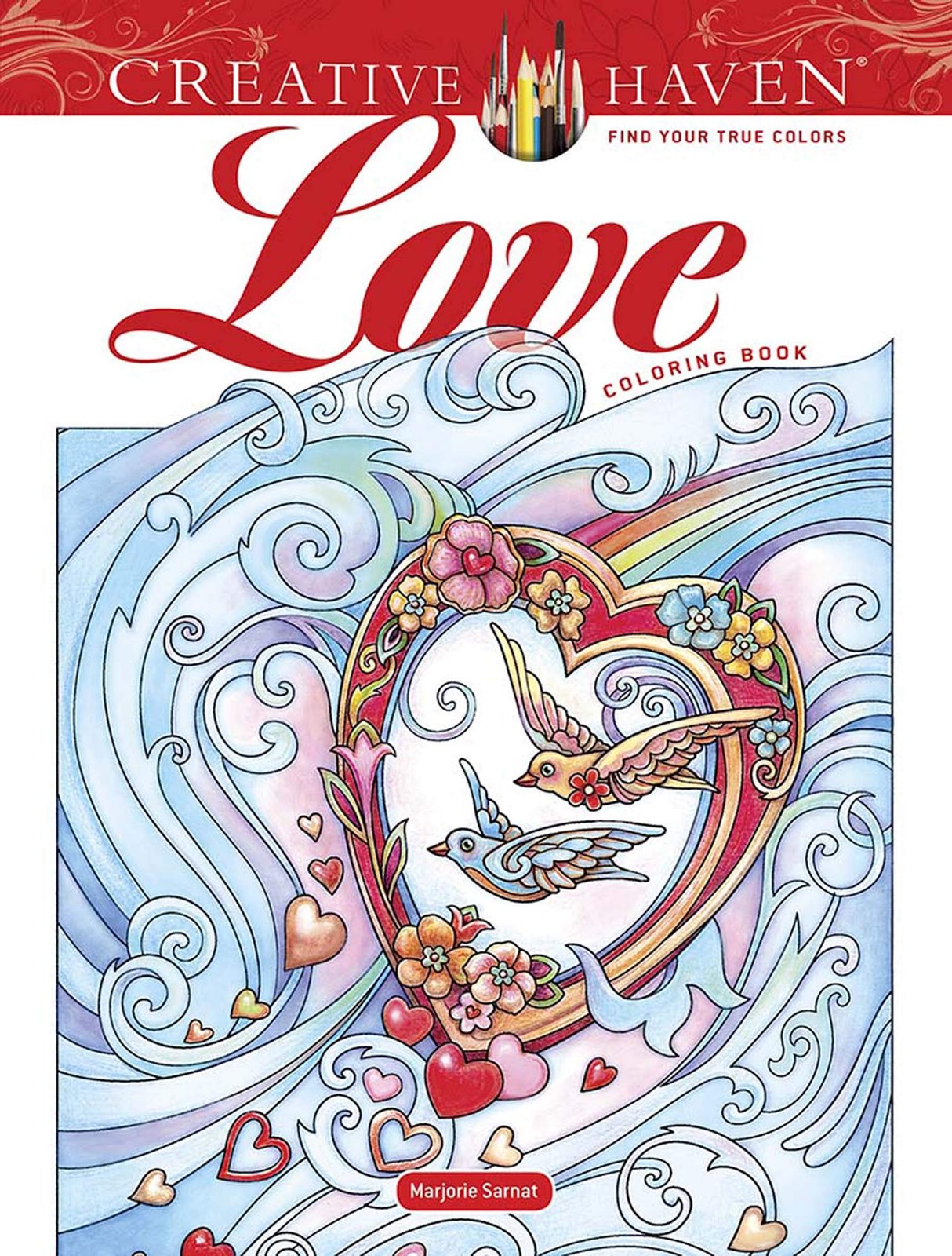 Search Press Creative Haven Love Coloring Book - Marjorie Sarnat - Creative Haven - Image 5