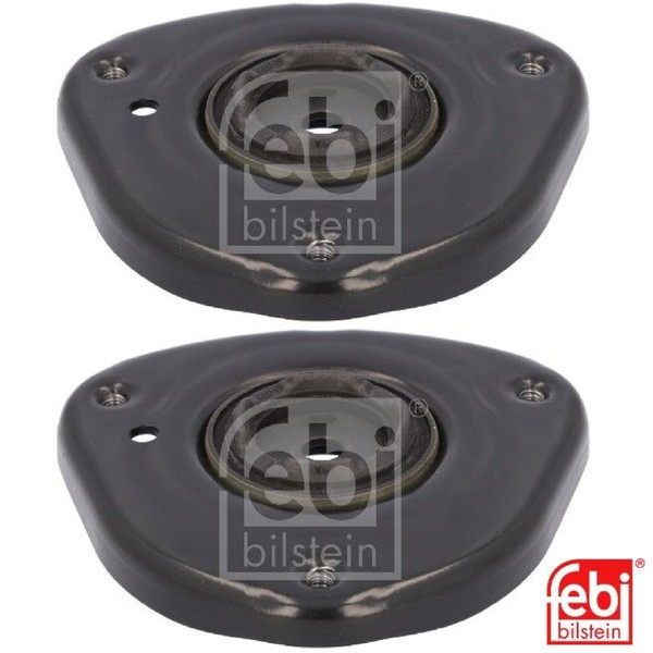 2X FederbeinstüTzlager Febi Bilstein 184506 2 Domlager Federbeinlager FüR Ford-image