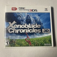 Xenoblade Chronicles 3D Nintendo 3DS Case And Cover Art - No game