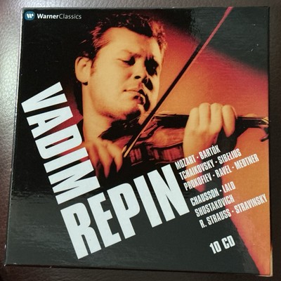 Vadim Repin: 10 CD Box Set Of Warner Recordings: Mozart, Tchaikovsky, Ravel etc.