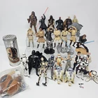 Mixed Lot of 30 Star Wars Action Figures Vintage Various Ages Collection