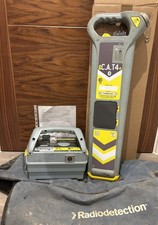 Radiodetection gCAT4+ Genny4 Cable Avoidance Tool CAT Kit Calibrated With Bag 