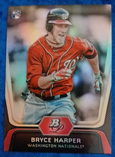 2012 Bowman Platinum #56 Bryce Harper Rookie Card. rookie card picture