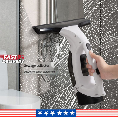 Cordless Window Cleaner Electric Rechargeable Glass Cleaning Tool
