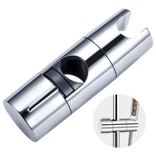 Shower Head Holder for 19-25MM Riser Rail Adjustable Shower Rail Rod Clamp