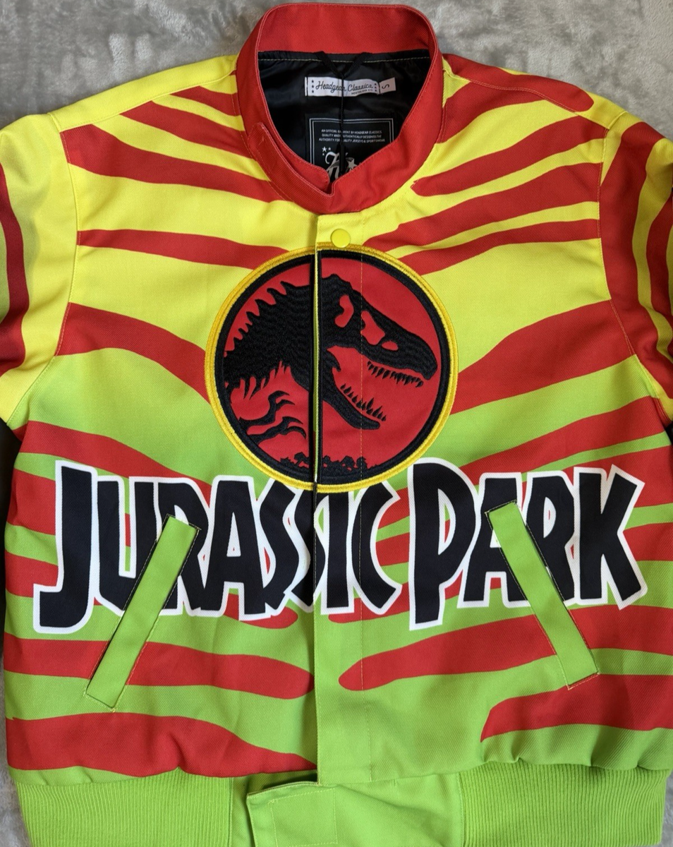 Jurassic Park Work Jacket‎ Adult Size S Headgear Classics 1995