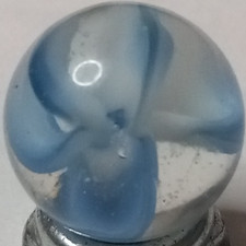 Vintage Vitro Agate Hybrid Cat s Eye Marble .62 MINT 1125.026