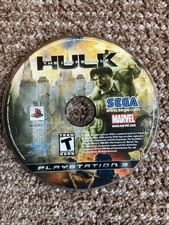 The Incredible Hulk PlayStation 3 Disc Only Tested Work Bit Scratch