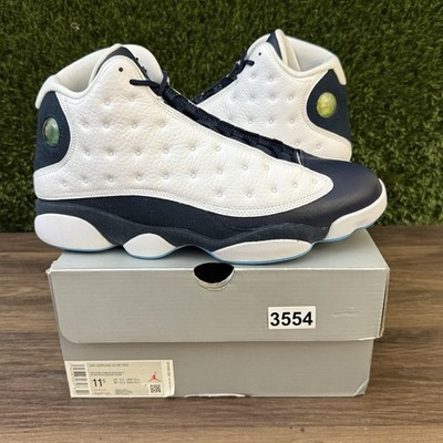 シューズ(男性用) Nike Jordan 13Retro Golf White NavyBlue Air Jordan 13 Retro Golf White Navy Blue - 917719-100