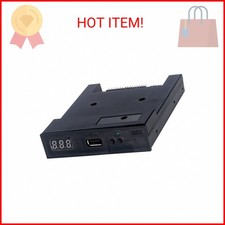 GoTEK SFR1M44-U100 3.5 Inch 1.44MB USB SSD Floppy Drive Emulator Black