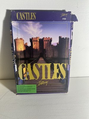 Interplay Castles 5.25'' Floppy Disk Computer Game for MS-DOS