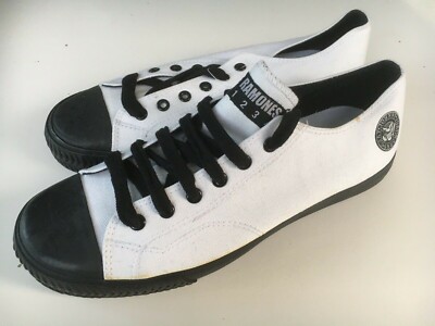 RAMONES Draven VISION STREET WEAR Canvas  Lo  Retro  SALES SAMPLE Size US 10 NEW