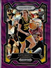 Kate Martin 2024 Panini Prizm Draft Picks Purple Wave #62 RC