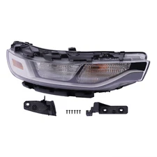 Fits 2020-2021 Kia Soul Halogen Headlight Lamps Assembly Left + Right Side
