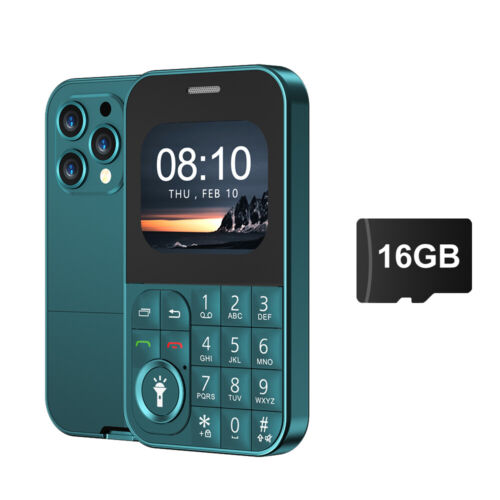 SOYES Mini 2G Práctico Doble Tarjeta SIM Práctico Teléfono 2.01" Mini Teléfono Marcación Rápida - Imagen 21 de 22